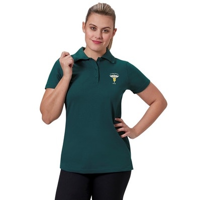 Women's embroidered polo outlet shirts