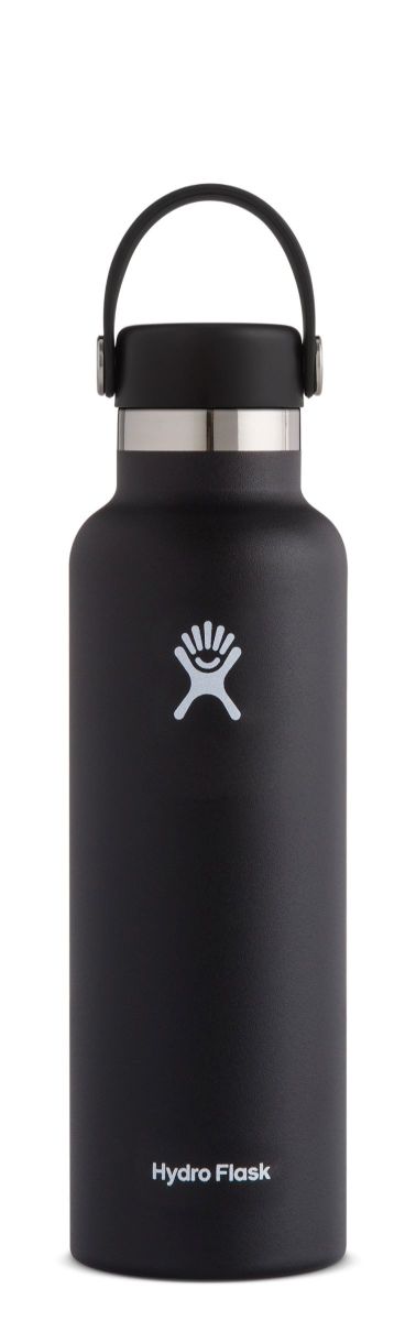 Hydro Flask 21 oz. Standard Mouth With Standard Flex Cap Black