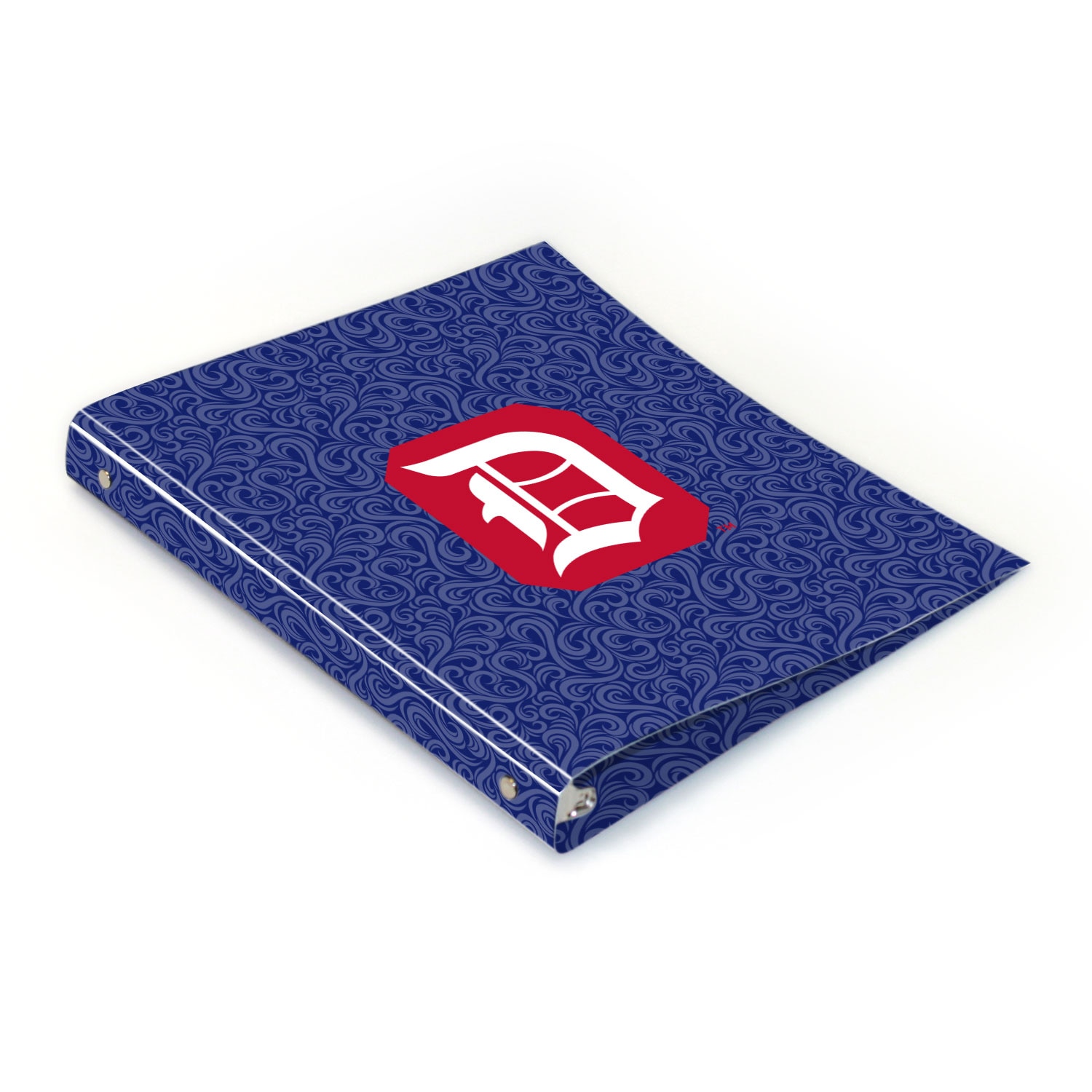 Duquesne Full Color 2 sided Imprinted Flexible 1" Logo 2 Binder 10.5" x 11.5"