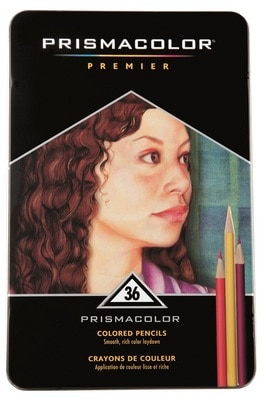 Prismacolor Premier Thick Core Colored Pencil Set, 36-Colors