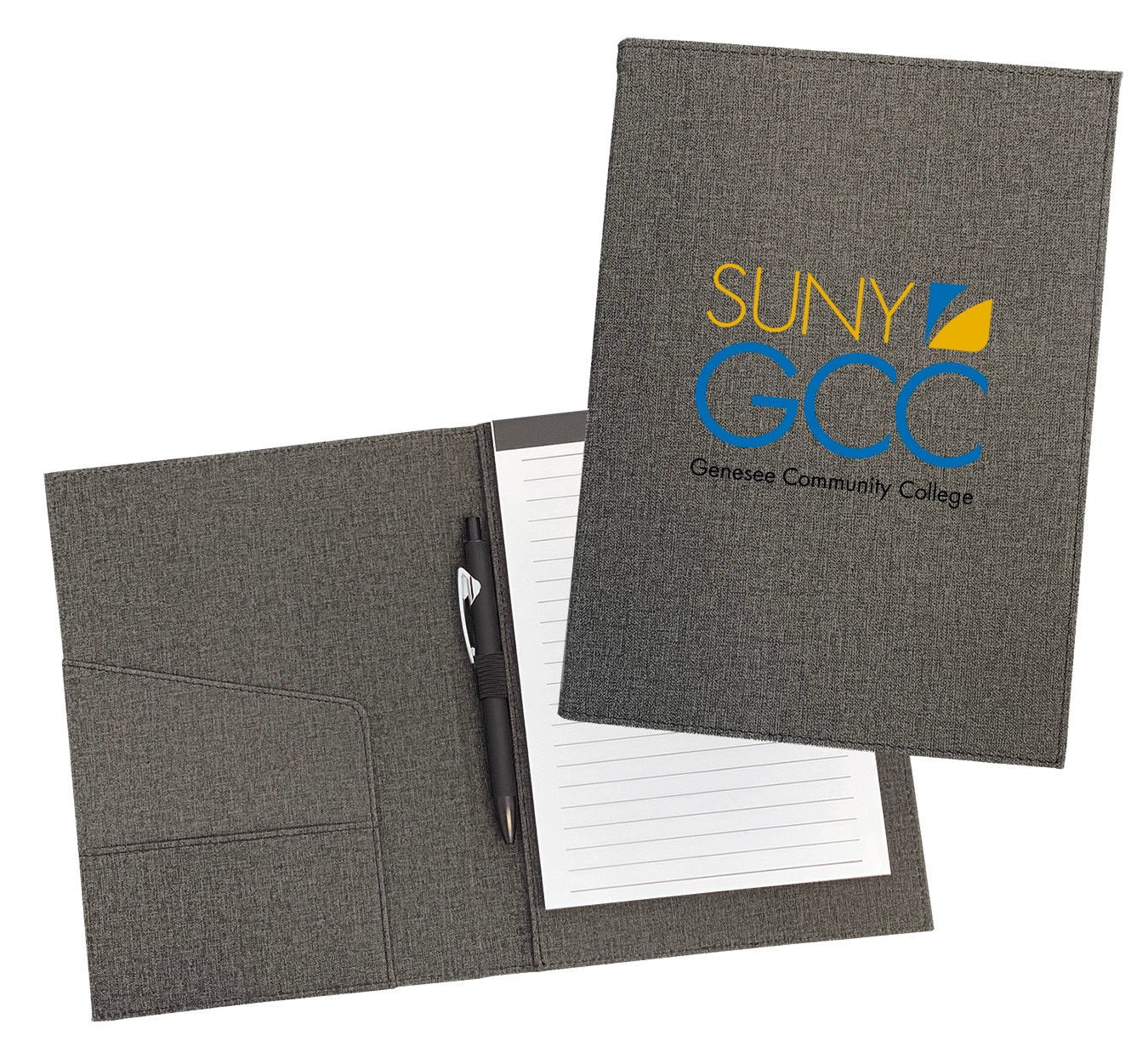 Imprinted Padfolio with Notepad
