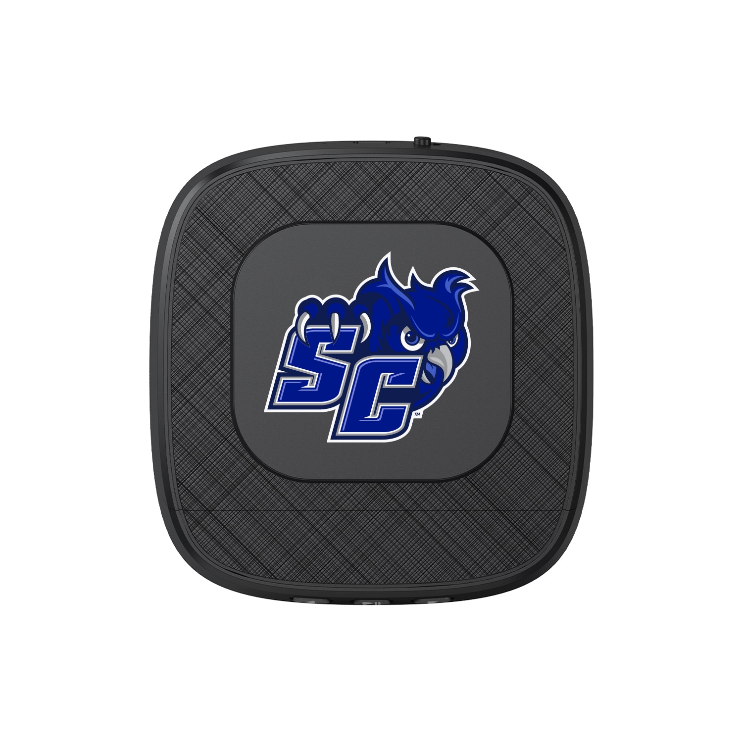 Southern Connecticut State University Portable Speaker with Phone Charger, Black, Classic