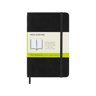 Moleskine Classic Notebook XL Plain Black Soft Cover