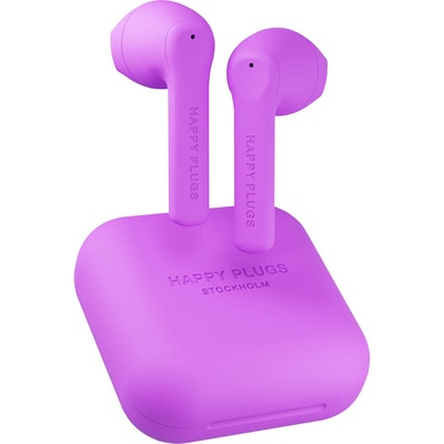 Happy Plugs Air 1 Go True Wireless In-Ear Earbuds, Purple