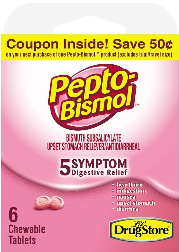 LIL D PEPTO BISMOL TRIAL 6 CT