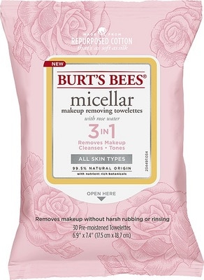Micellar Makeup Removing Towelettes  Rose (30 count)