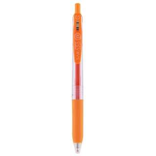 Zebra Sarasa Clip Gel Retractable Pen 0.5mm Milk White