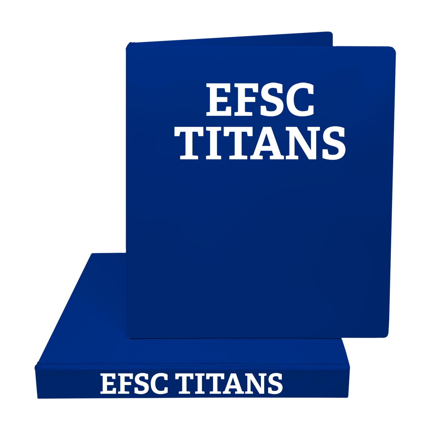 1" Imprinted Binder Mascot