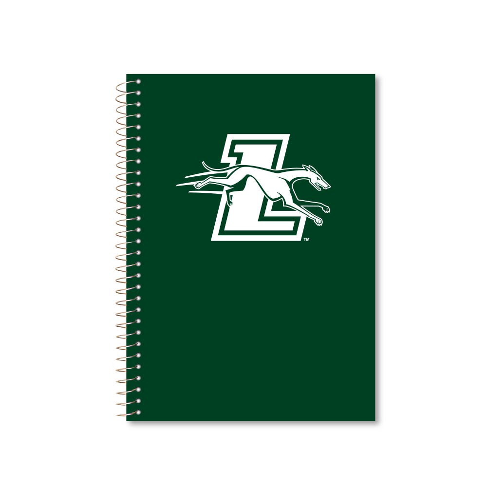 Roaring Premium 3 Subject 9.5 x 6.5 Notebook, College Ruled 20lb Paper, Pressboard Foil Cover