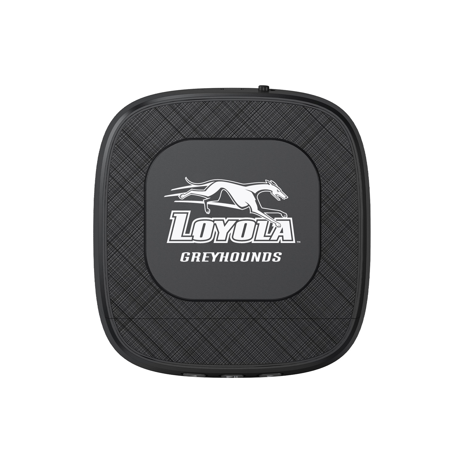 Loyola University Maryland Portable Speaker with Phone Charger, Black, Classic