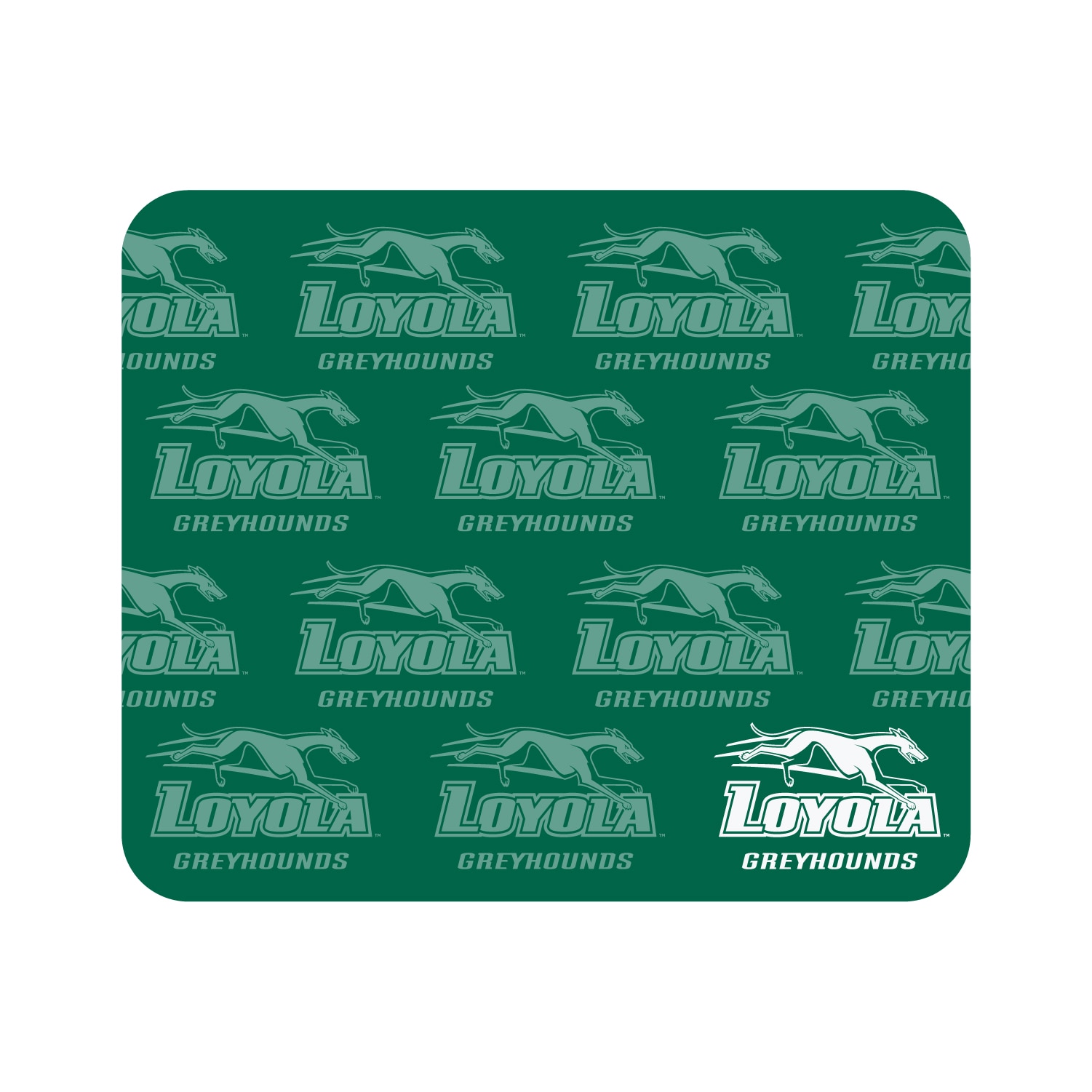 Loyola University Maryland - Mousepad, Mascot Repeat V3