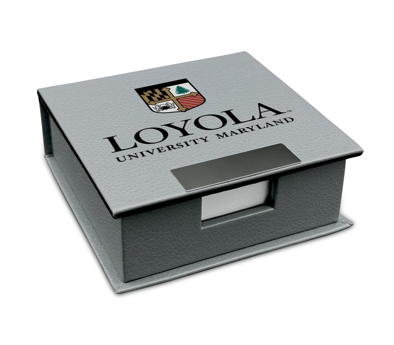 Leather Memo Cube Holder