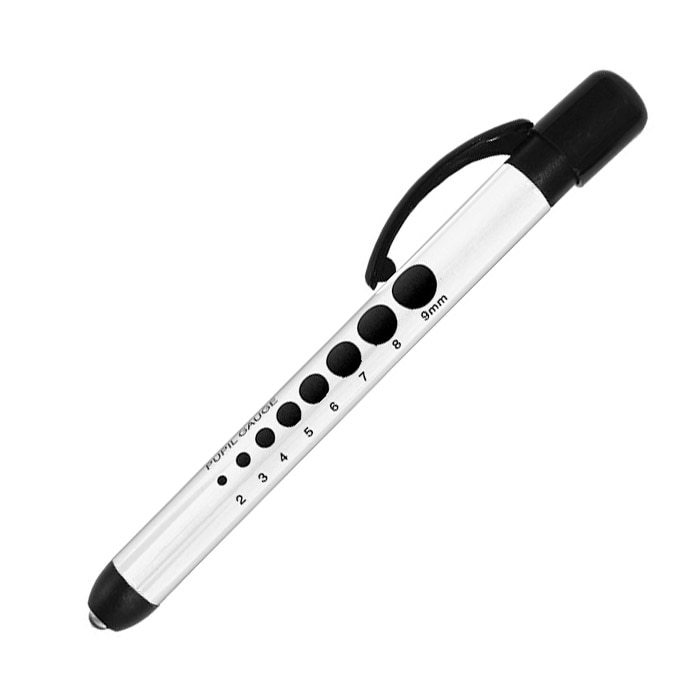 Pupil Gauge Reusable Penlight