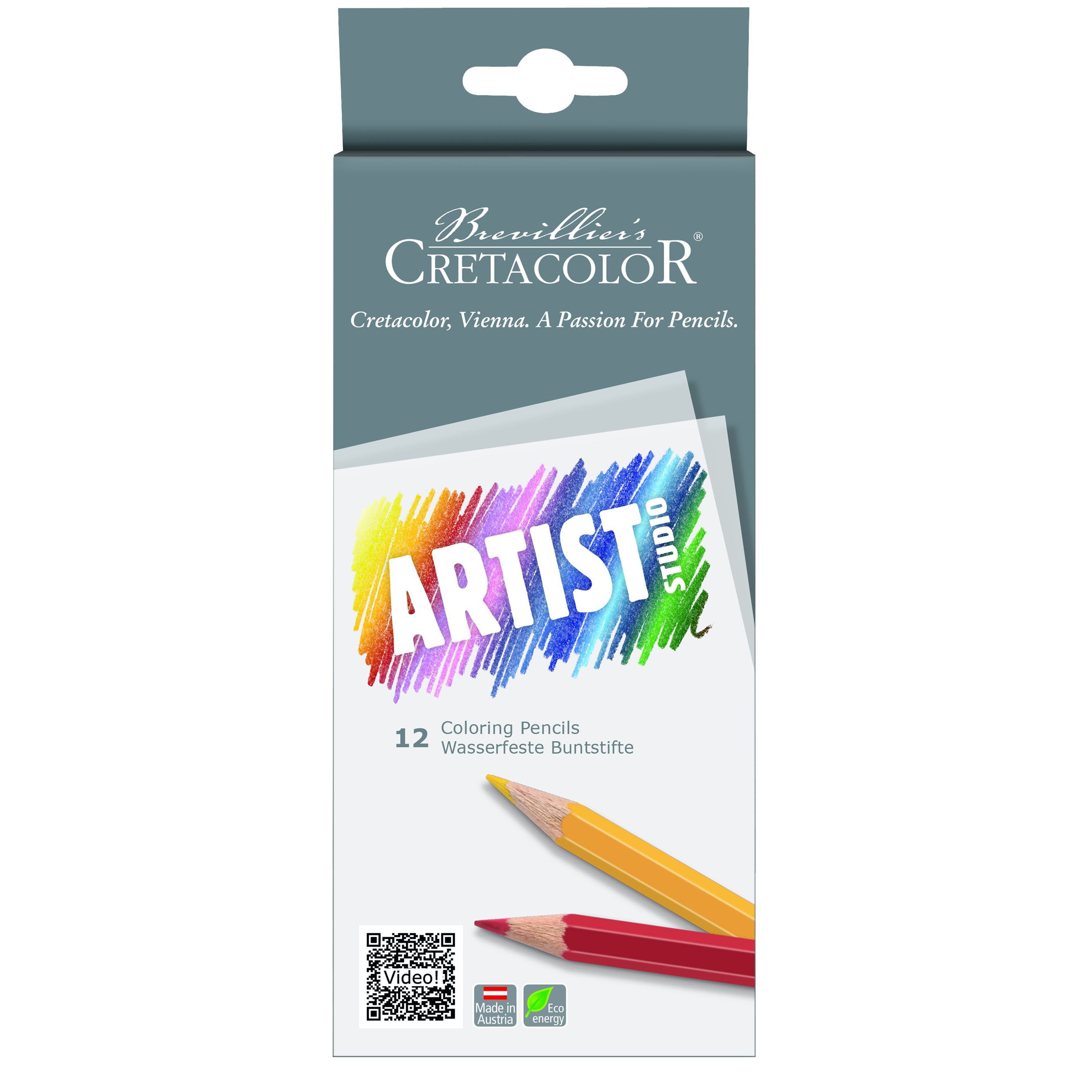 Artstd Color Pencil 12/St