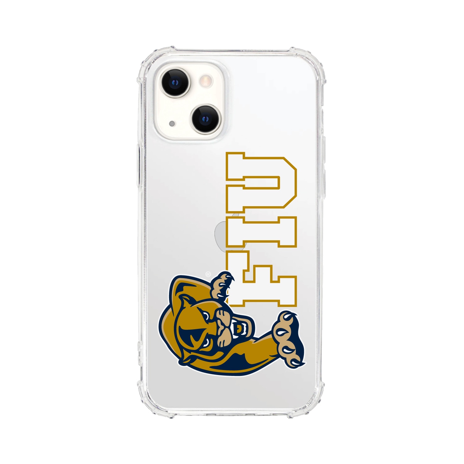 Florida International University Clear Tough Edge Phone Case, Classic V1 - iPhone 14