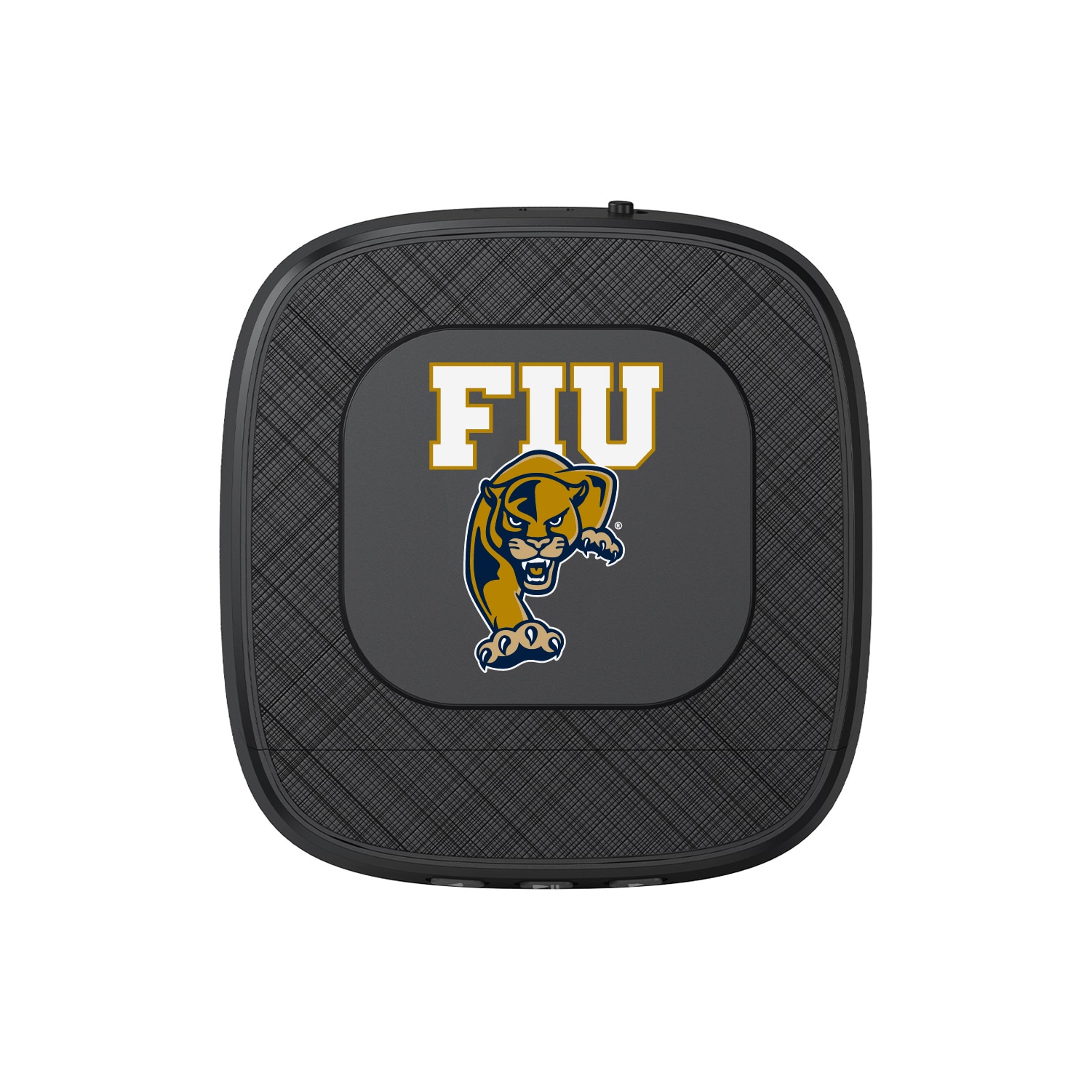 Florida International University Portable Speaker with Phone Charger, Black, Classic