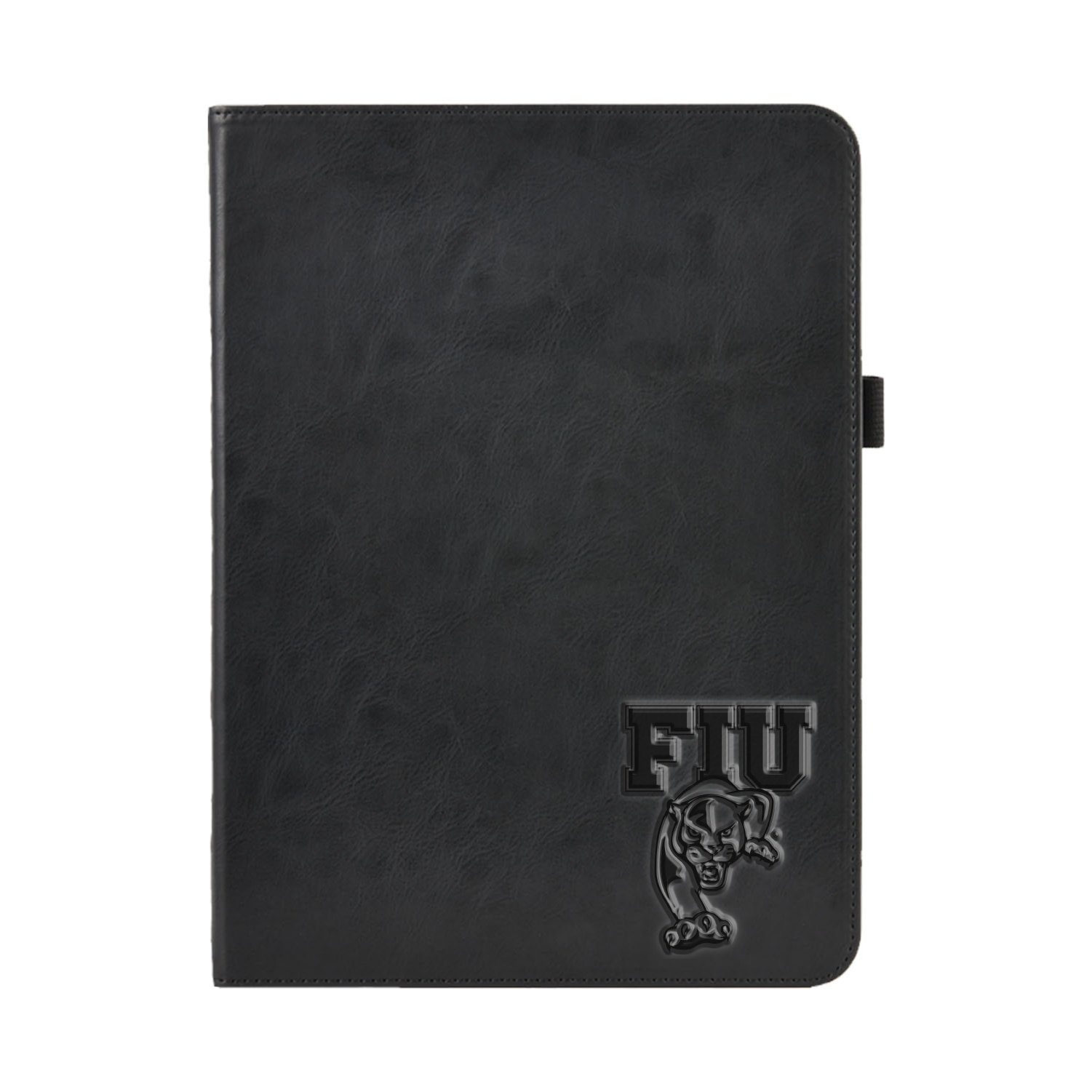 Florida International University Black Leather Folio Tablet Case, Alumni V2 - iPad Air (4th gen)