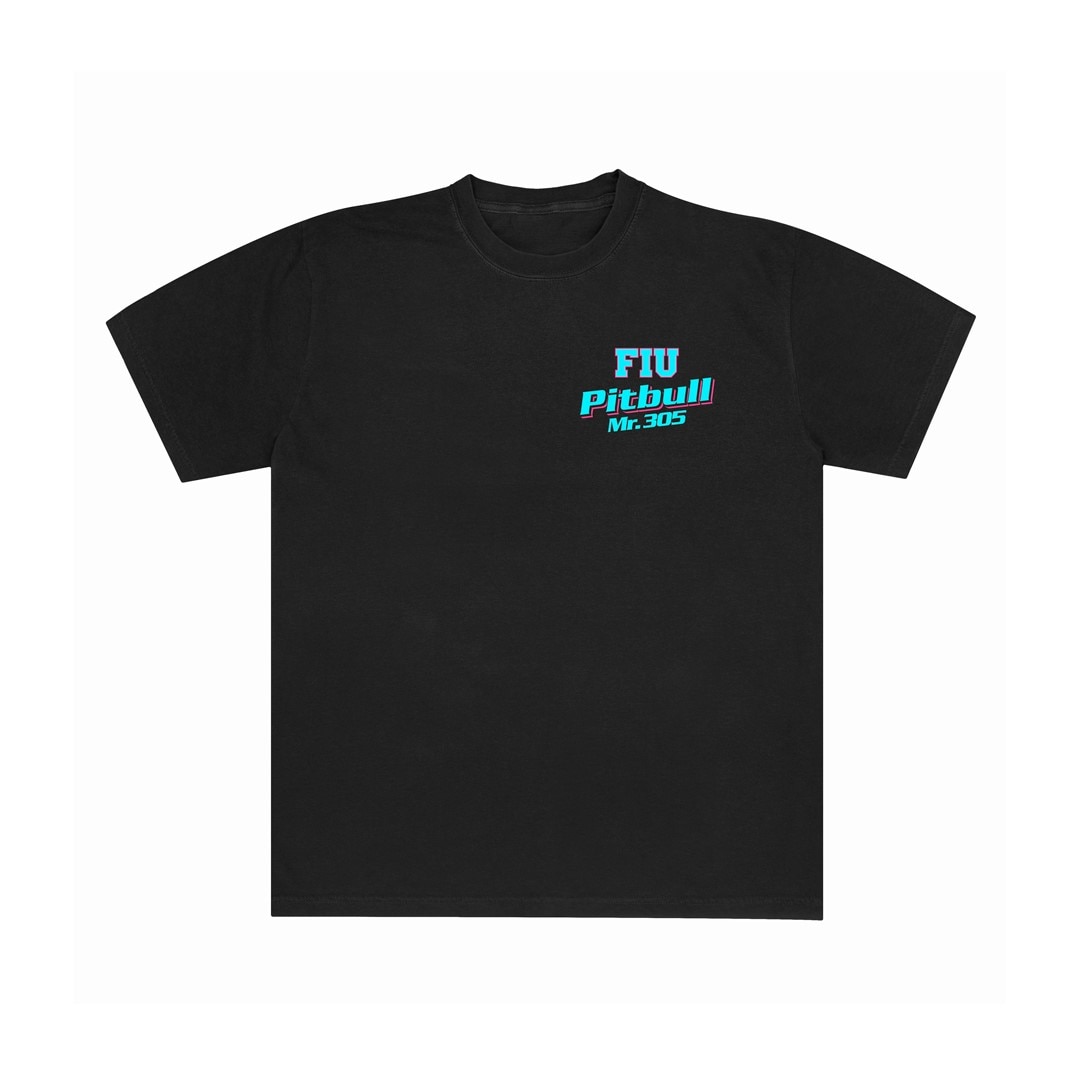 FIU Pitbull Stadium Black Short Sleeve Tee