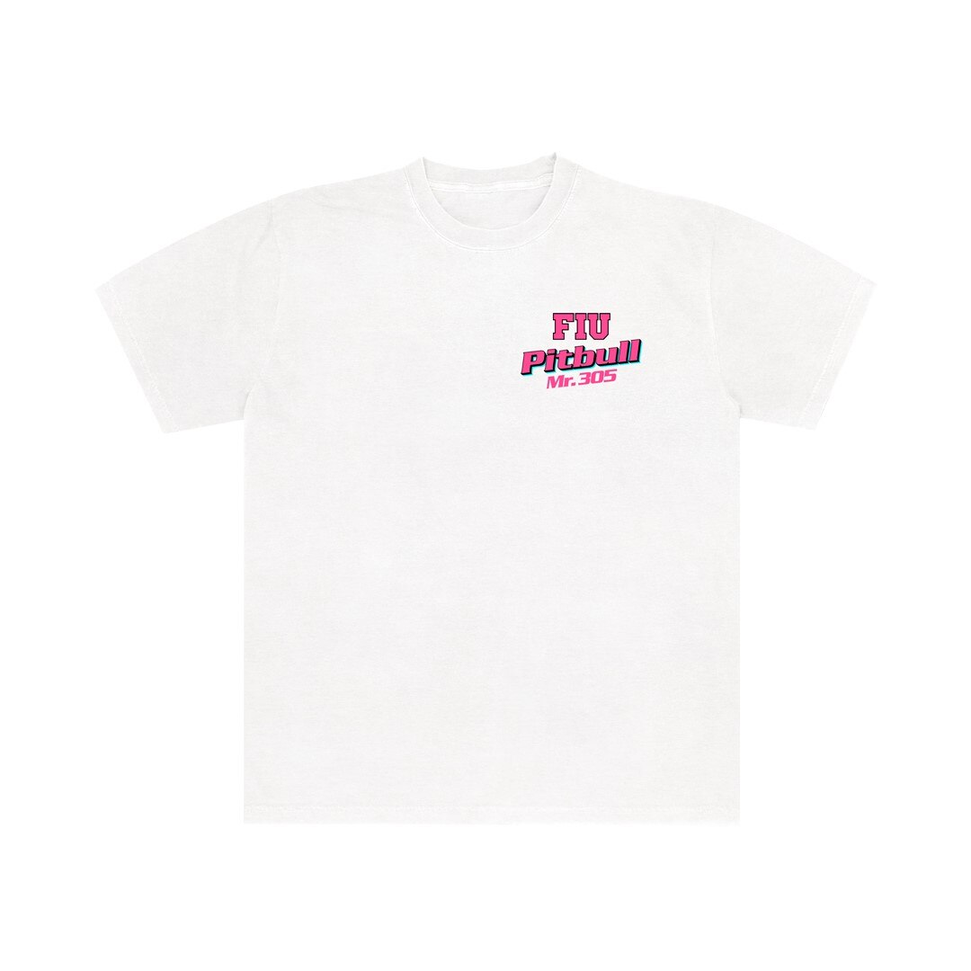 FIU Pitbull Stadium White Short Sleeve Tee