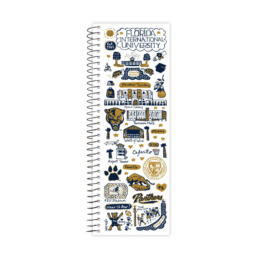 Emblematic Julia Gash Tall Tales College Ruled Notebook