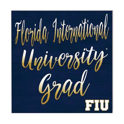 Florida International Team Color Grad Sign
