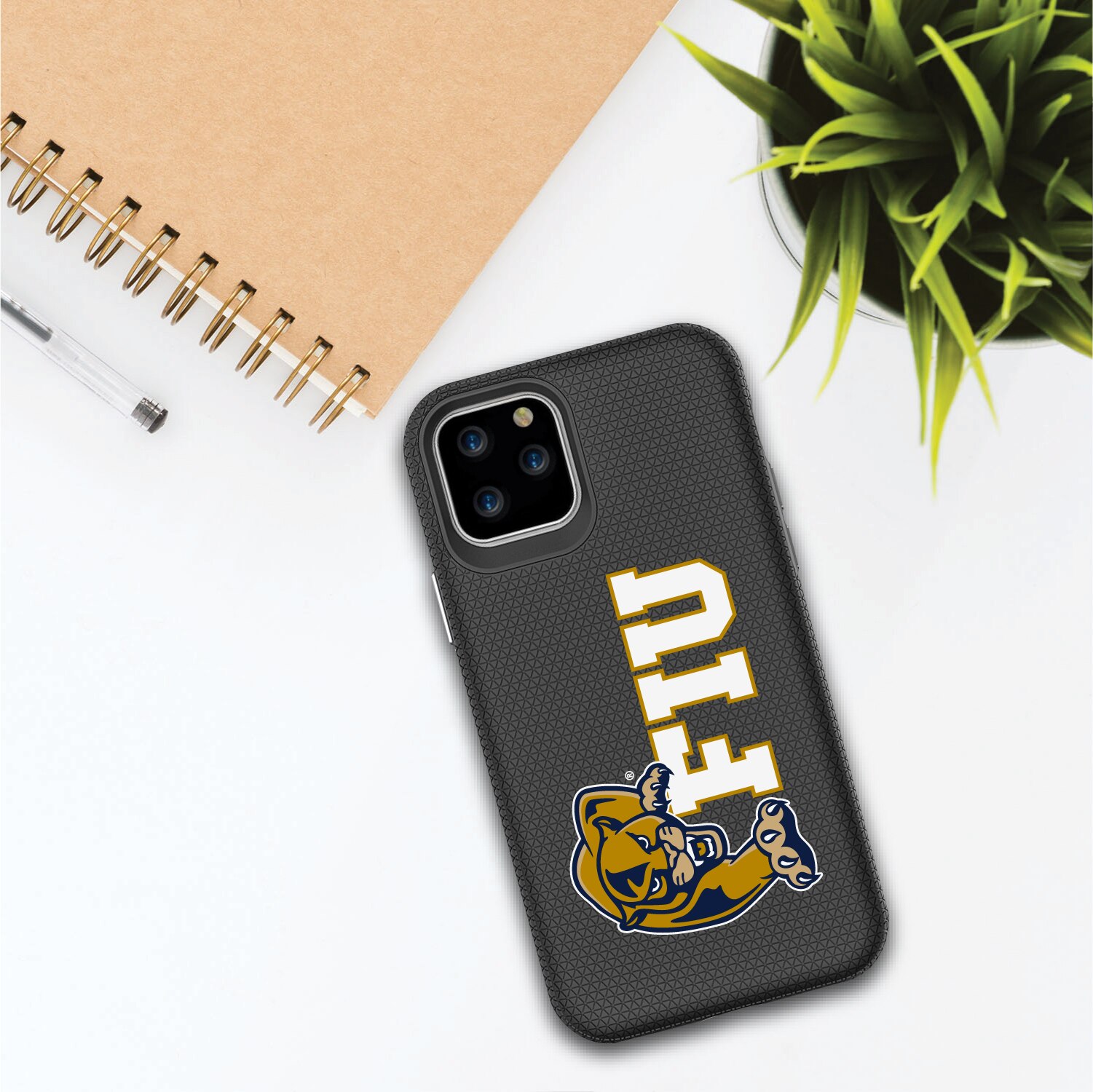 Florida International University Panthers Black Tough Shell Phone Case,  Classic- iPhone 13 Pro