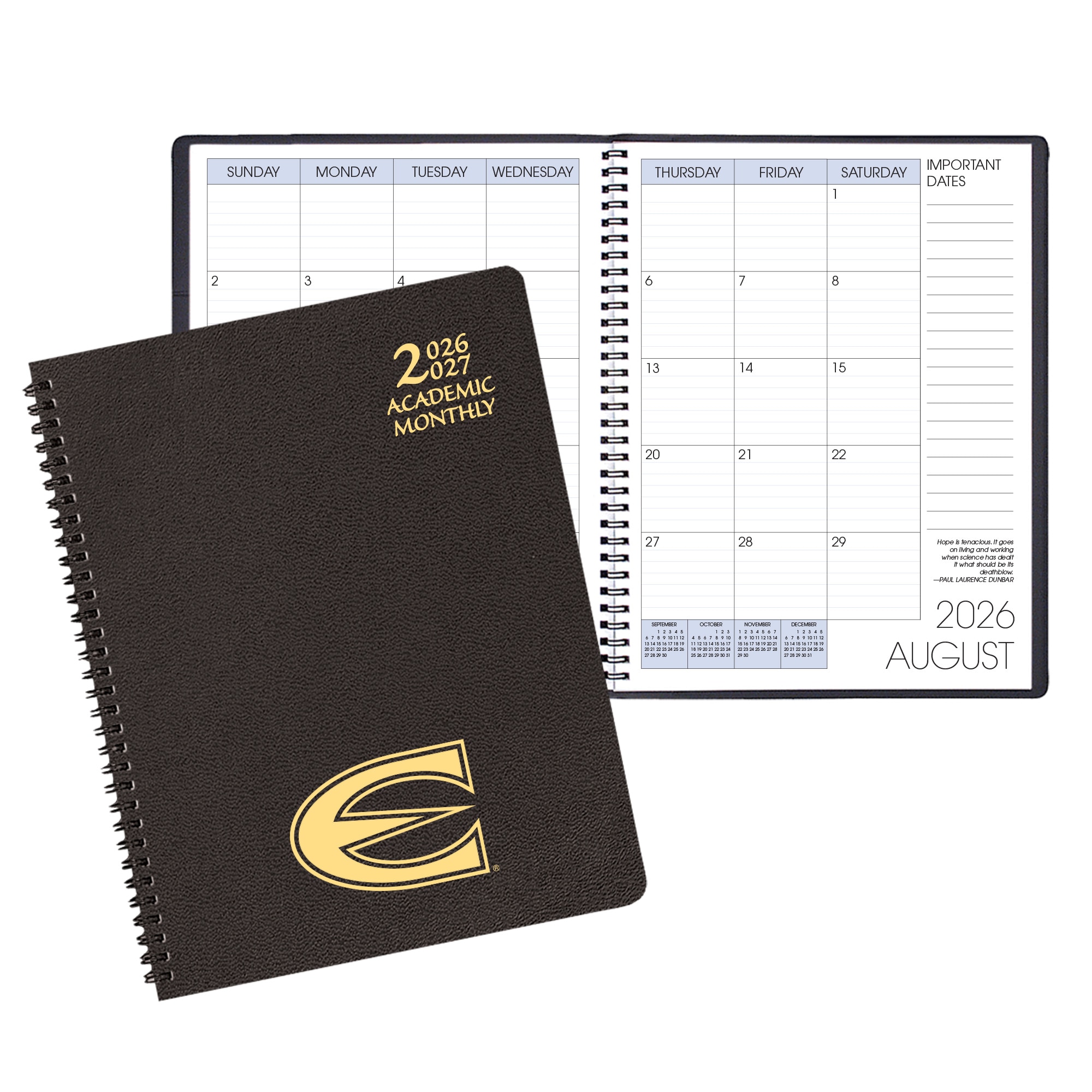 Payne '26-'27 Imprinted Academic Monthly Planner