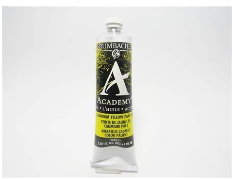 Grumbacher Academy Watercolor, 7.5ml Tube, Ivory Black