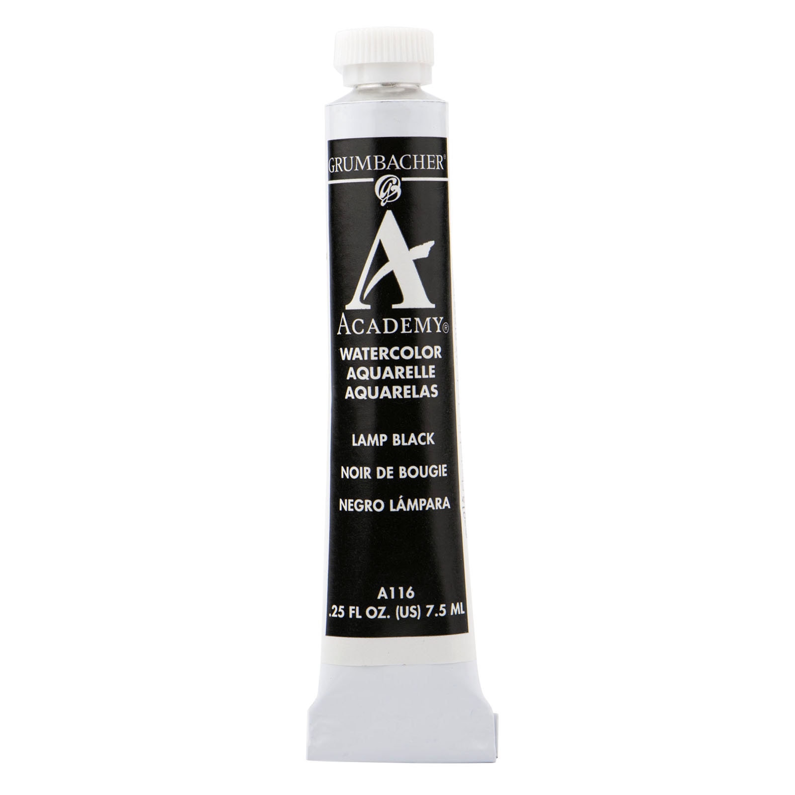 Acad Wtrclr Lamp Black 7.5Ml