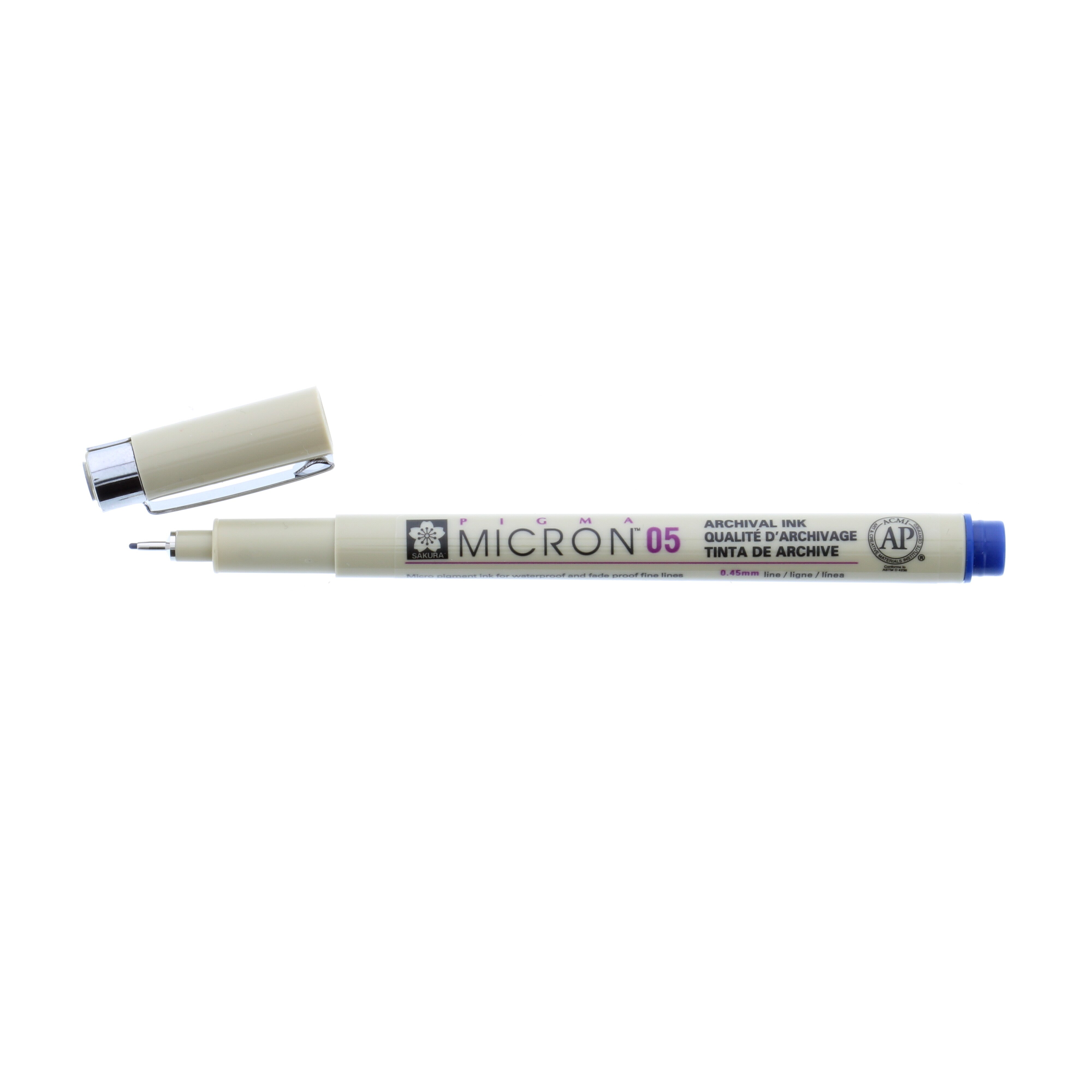 Sakura Pigma Micron Pen, .45mm, Royal Blue 05