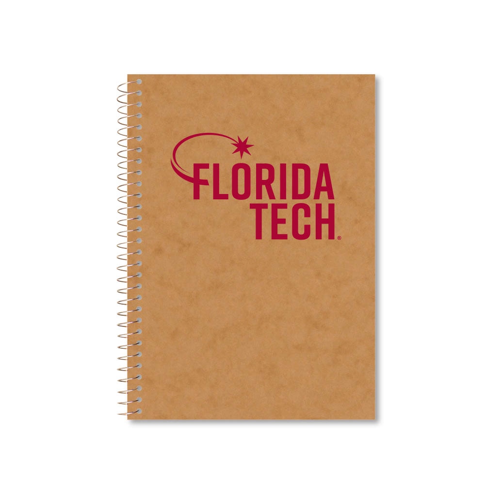 Roaring Premium 3 Subject 9.5 x 6.5 Notebook, College Ruled 20lb Paper, Pressboard Foil Cover