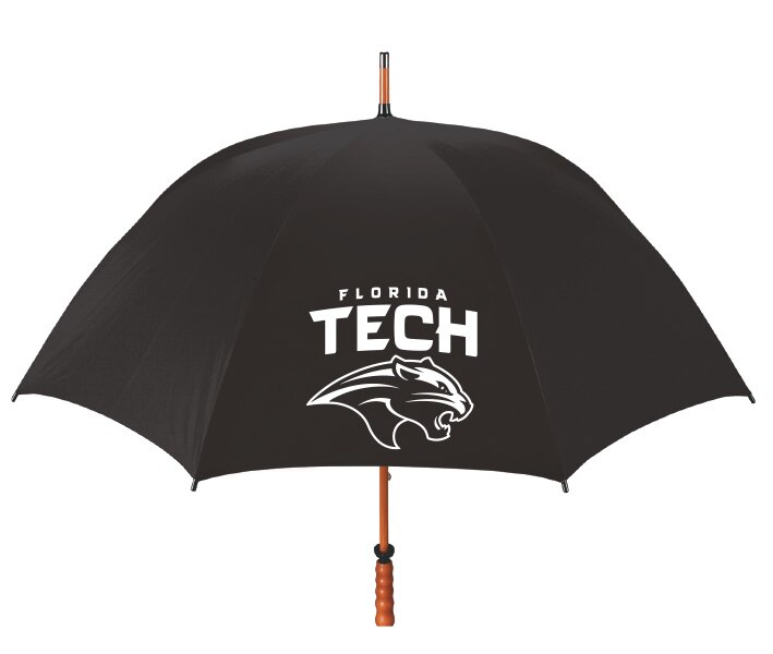Florida Institute of Technology "The Eagle" Sporty Wood Shaft Golf Umbrella 62"
