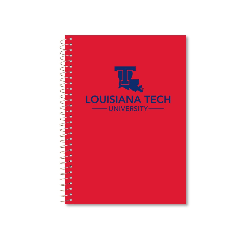 Roaring Premium 3 Subject 9.5 x 6.5 Notebook, College Ruled 20lb Paper, Pressboard Foil Cover