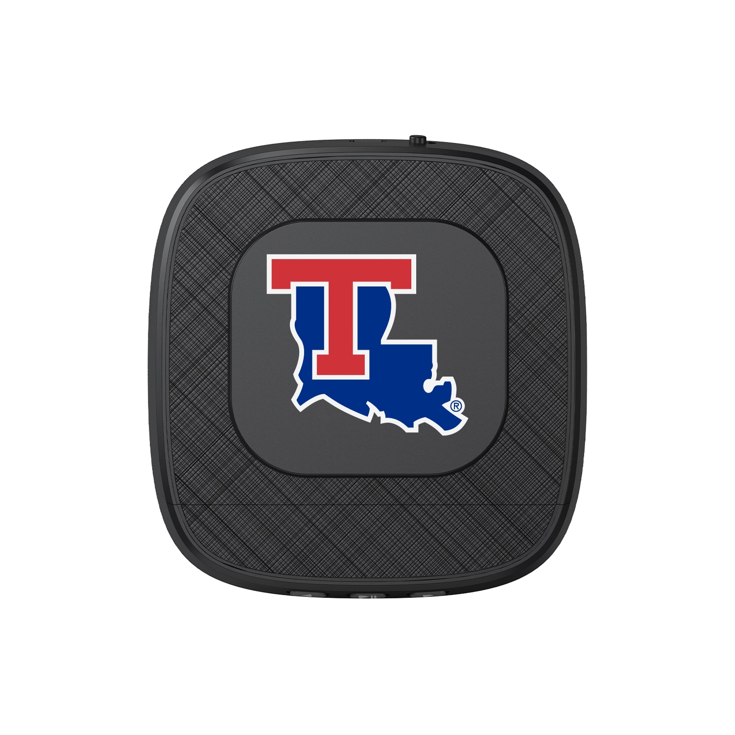 Louisiana Tech Portable Speaker with Phone Charger, Black, Classic