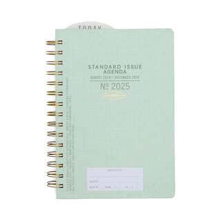 Designworks Ink Standard Issue Planner Medium Aug '24 - Dec '25, Green