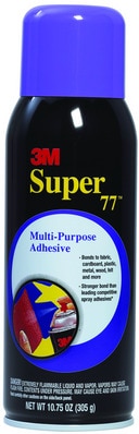 3M Scotch Super 77 Spray Adhesive, 16.75 oz.