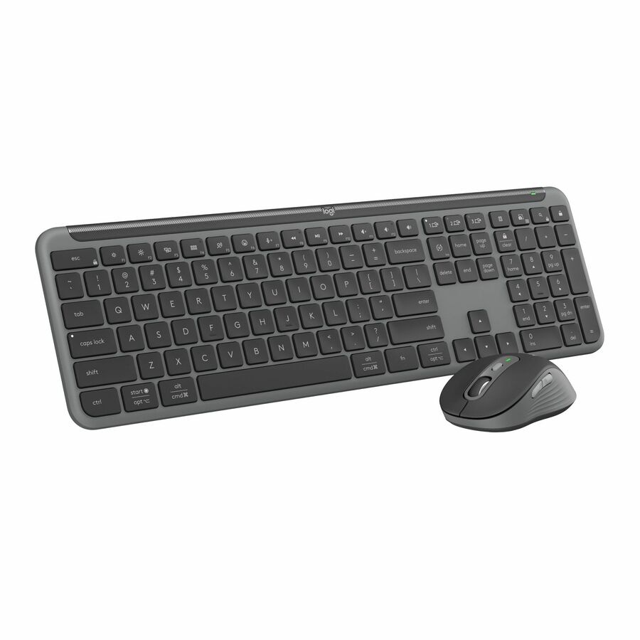 Logitech MK955 Signature Slim Wireless Keyboard and Mouse Combo Graphite