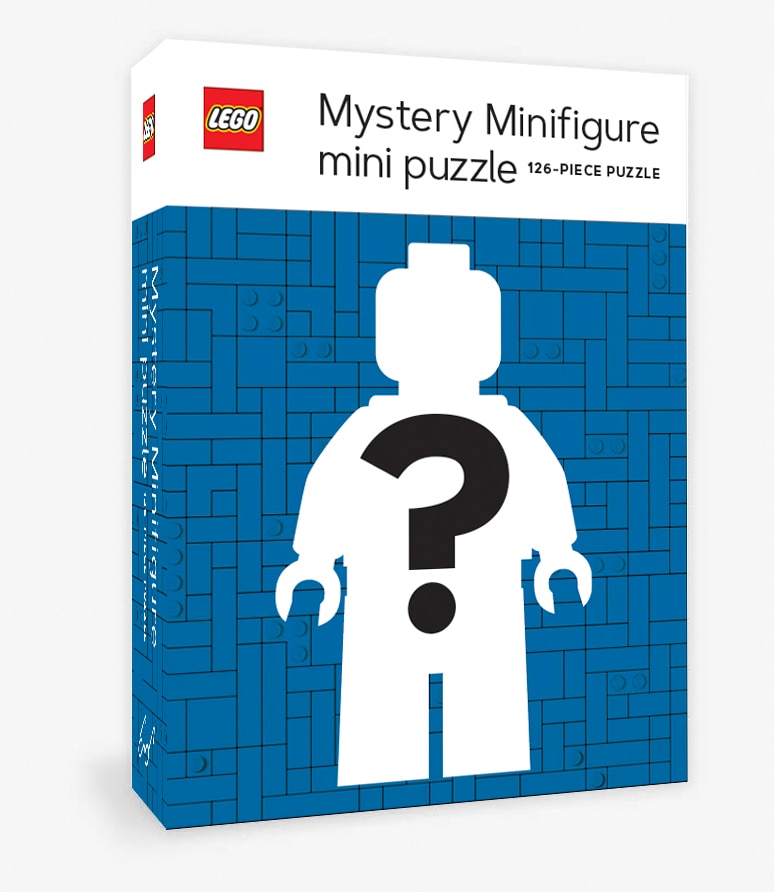 LEGO Blue Mystery Minifigure Mini Puzzle