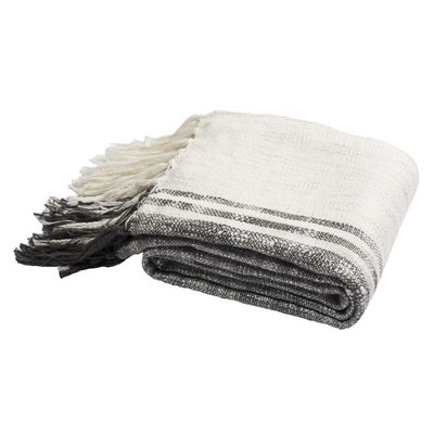 Safavieh Alita Metallic Throw Blanket 50"X70"