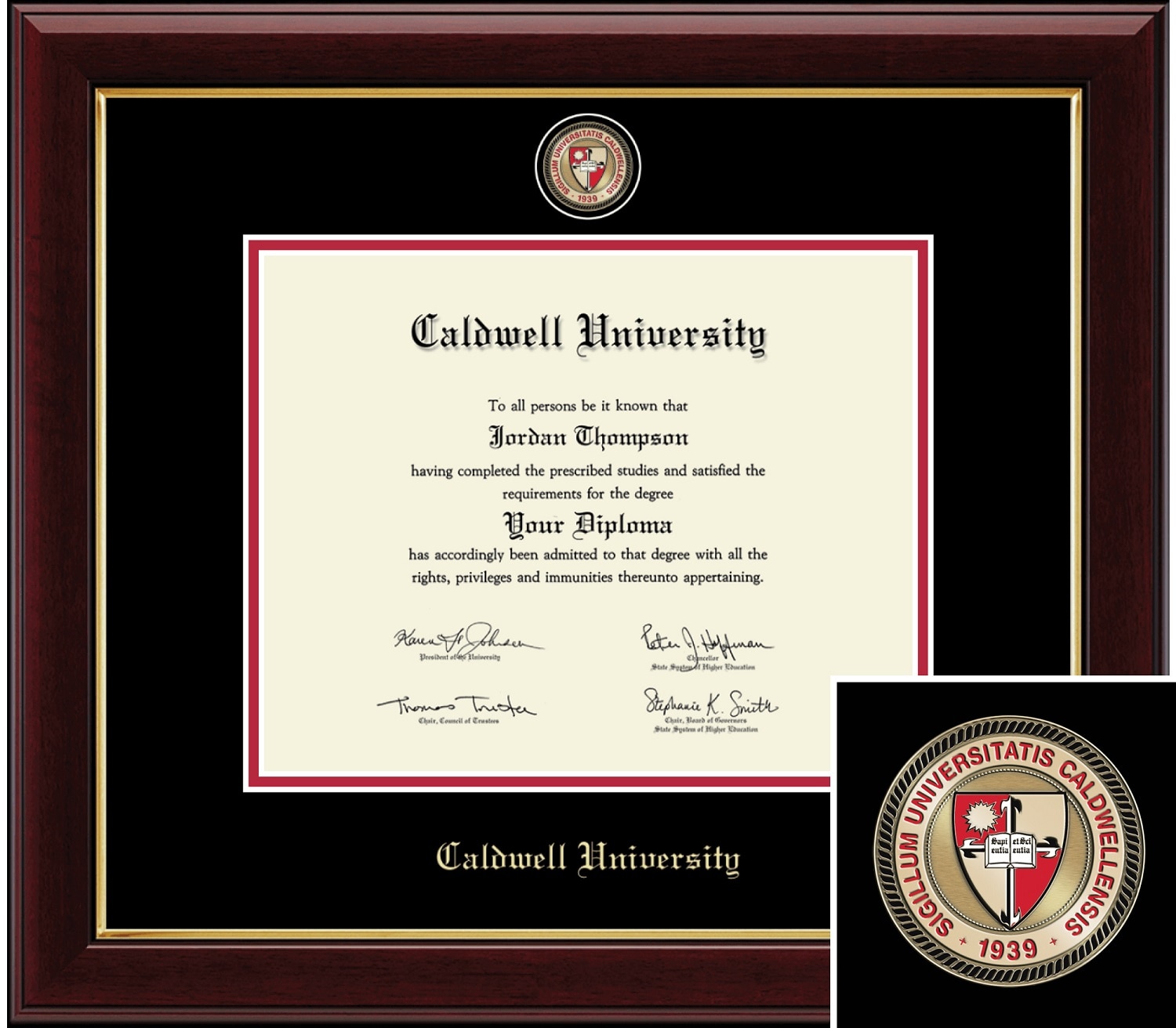 Church Hill Classics 8" x 10" Masterpiece Cherry Diploma Frame