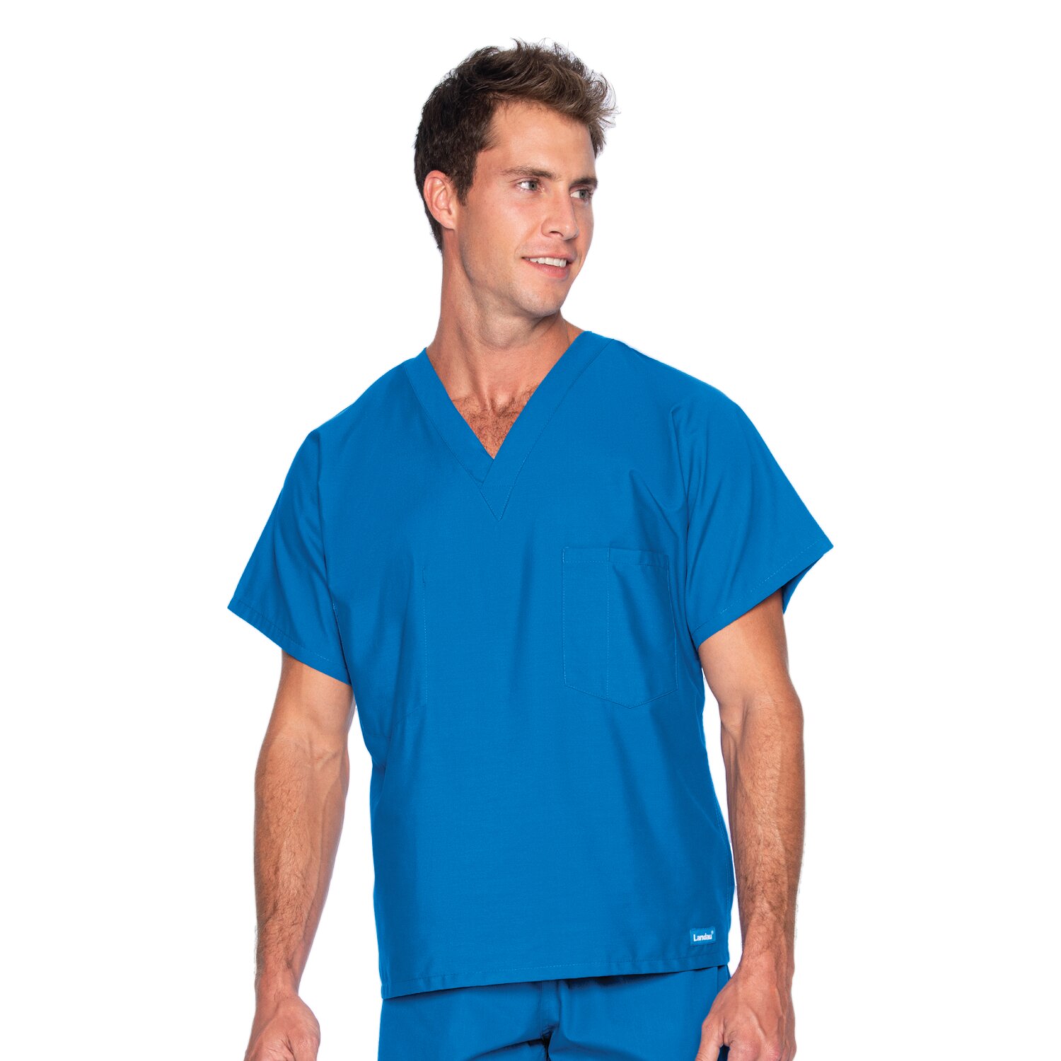 B&N #8017 Snead Unisex Landau V-Neck Scrub Top