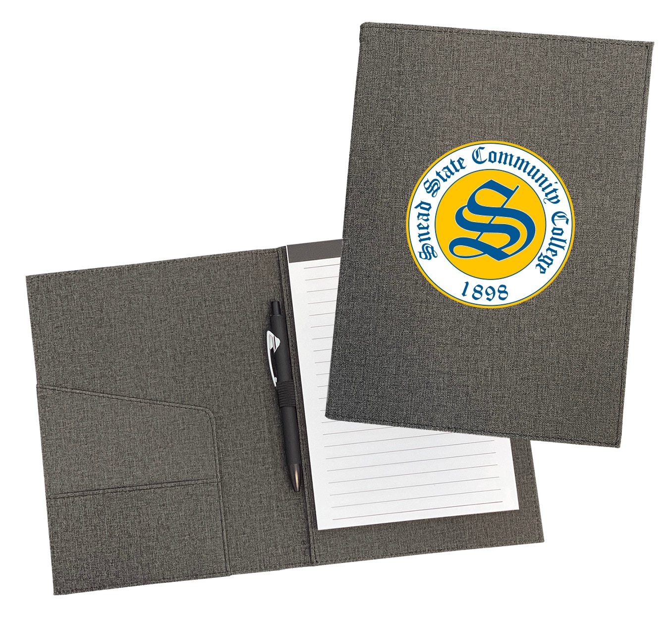 Imprinted Padfolio with Notepad