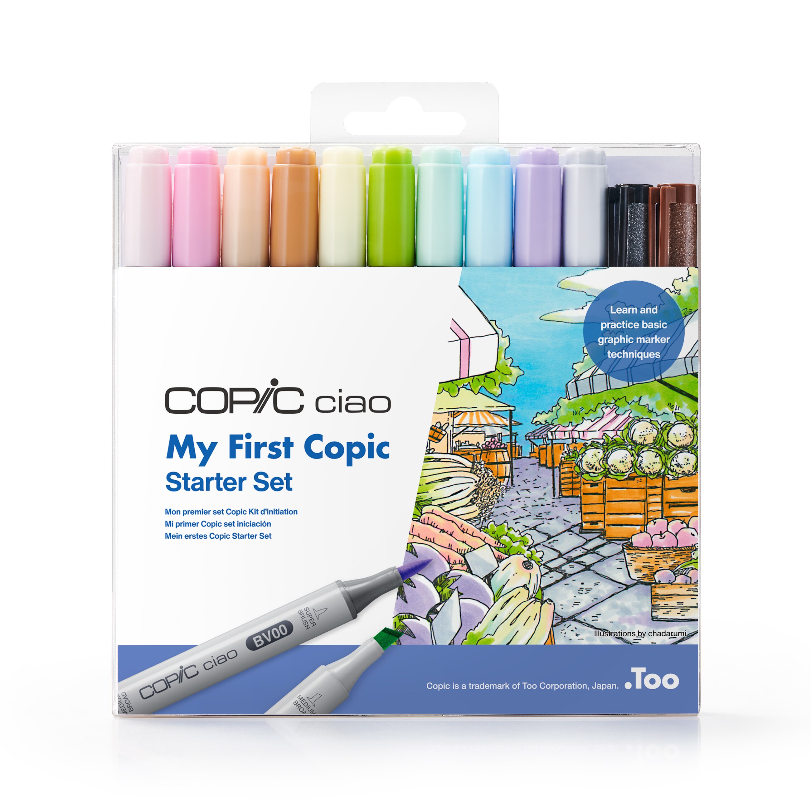 Copic Ciao Mrk Starter Set12