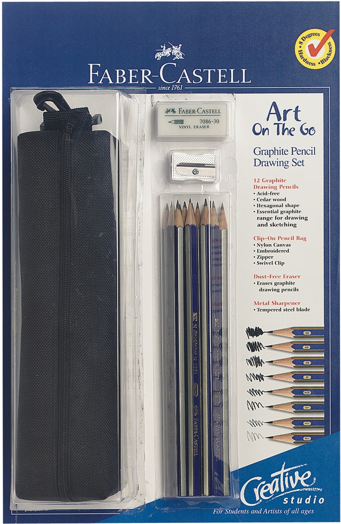 Graphite Sketch Set/Pencil Bag