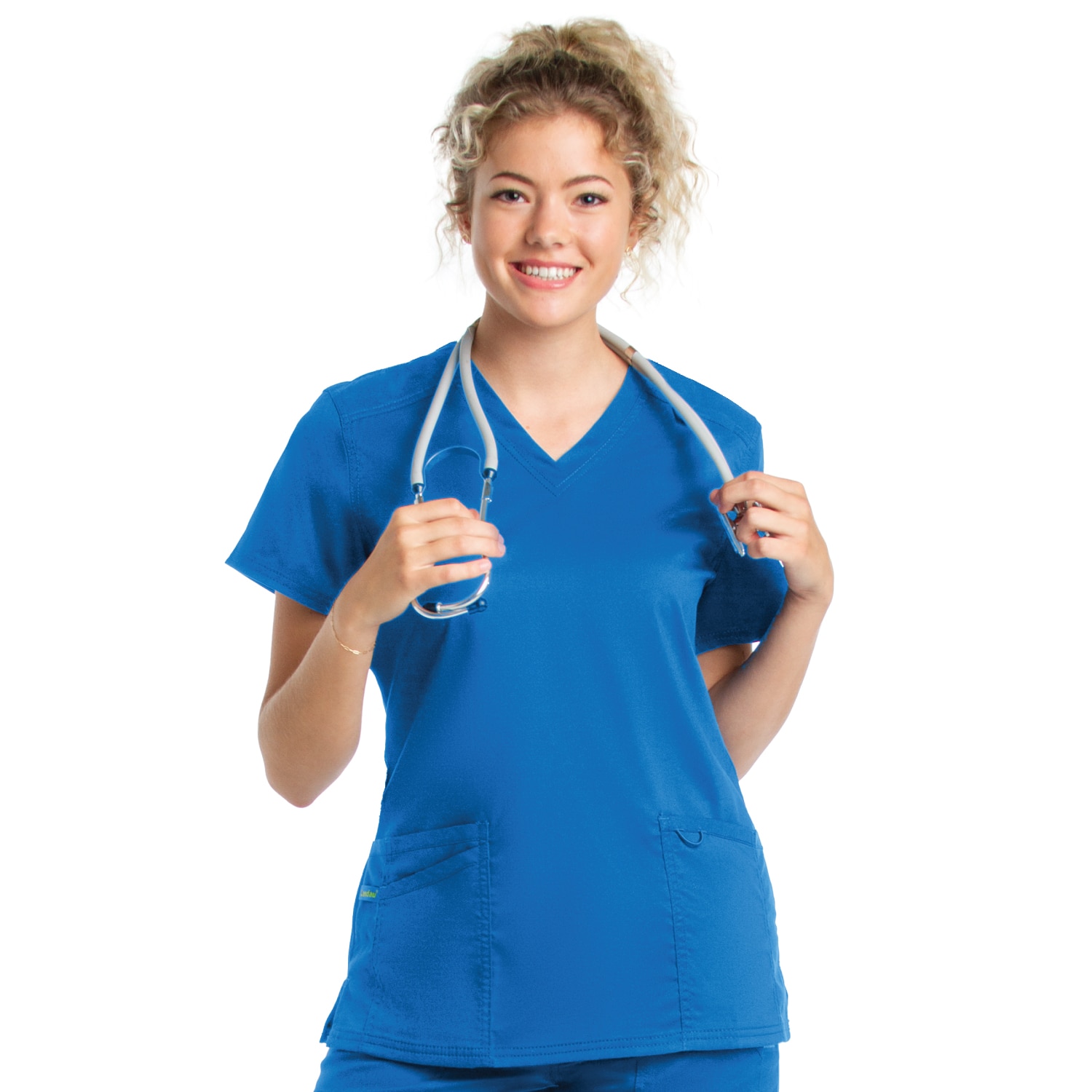 Women's  V-Neck Scrub Top