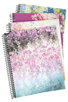 Petals 1 Subject Notebook College Ruled