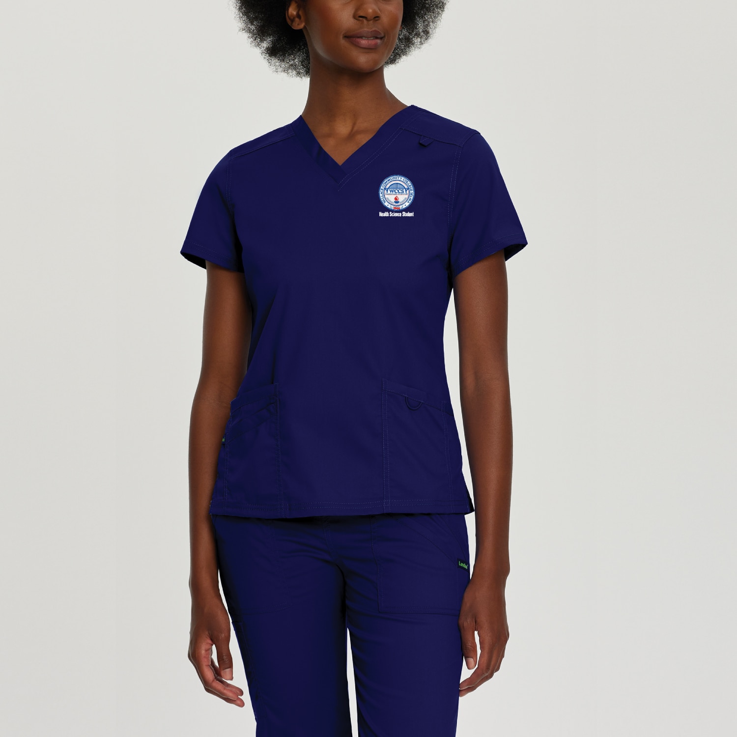 Women's  V-Neck Scrub Top