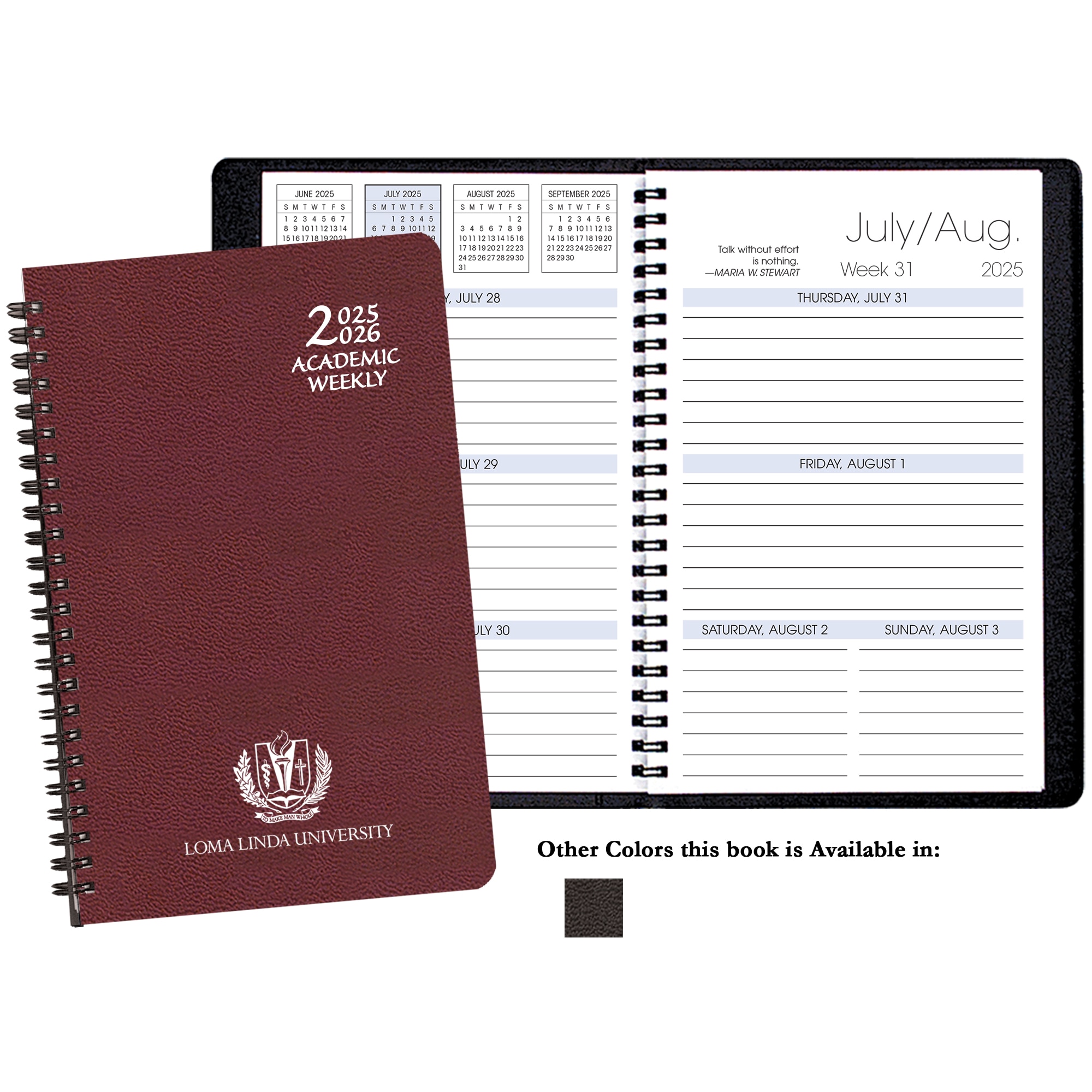 Payne 25-26 Imprinted Weekly Assignment 5.5"x8.5"