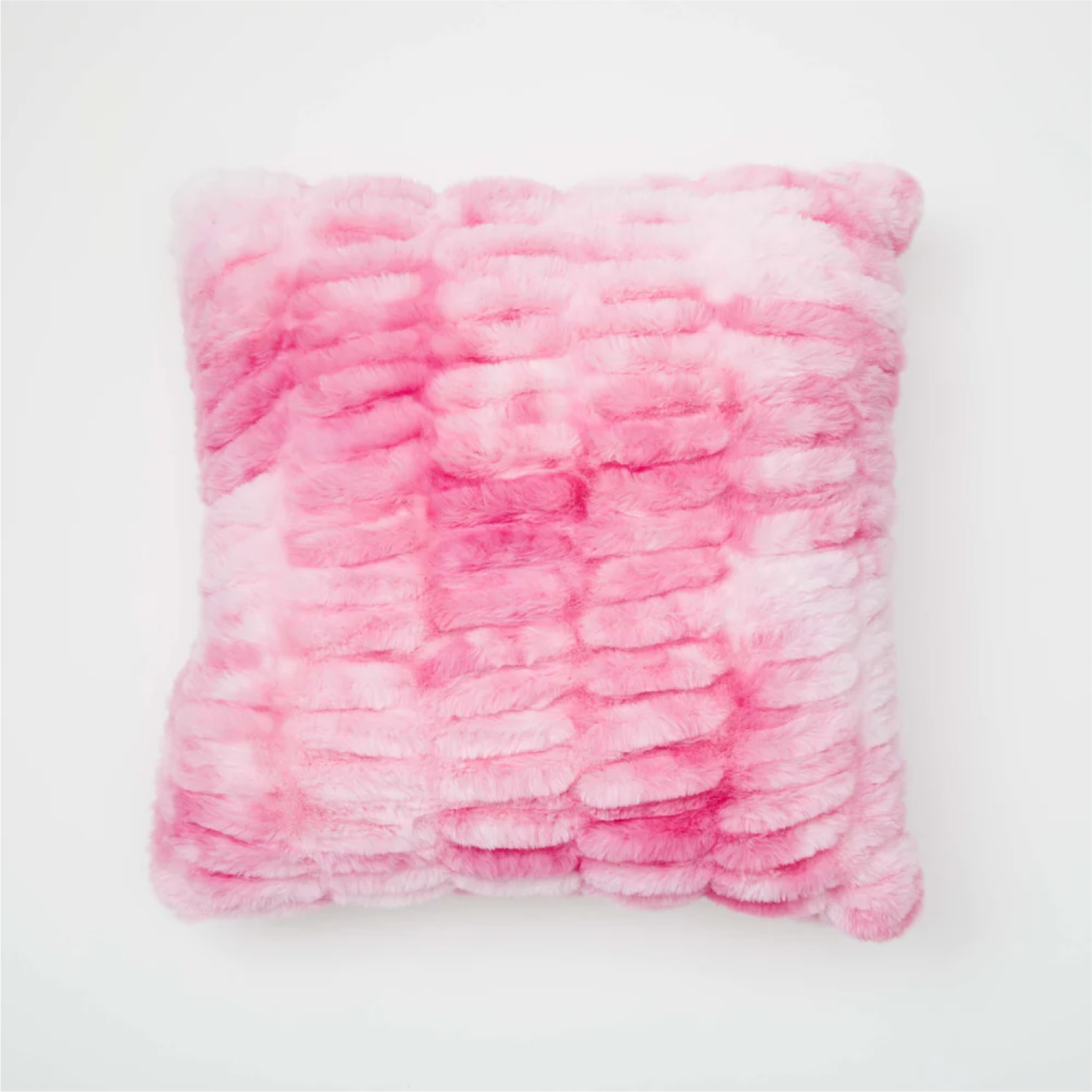 Dormify Leah Ruched Faux Fur Pillow