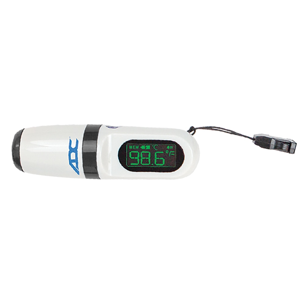 ADC's newest non-contact thermometer, the Adtemp Mini 432, is compact, lightweight, and fast. It offers an ingenious design and incredible portability   along with the safety and convenience of a non-contact instrument.